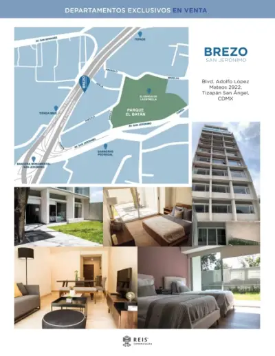 Venta de amplio departamento en San Jerónimo