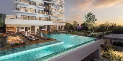 West Point Lujoso Departamento en Preventa, 1  recamaras