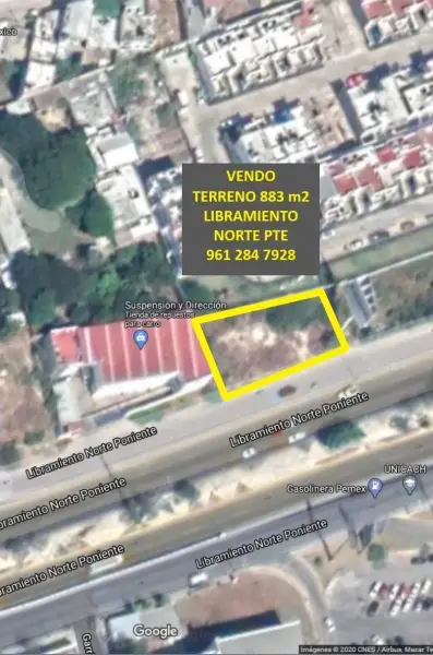 EN VENTA TERRENO DE 883 m2 