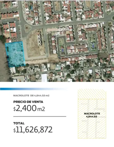 Terreno para inversión residencial