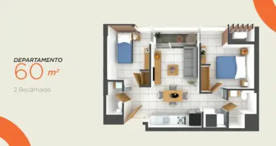 DEPARTAMENTOS EN VENTA SANTA CATARINA