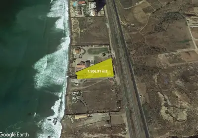 Venta de Terreno de 7506m2, El Descanso, Rosarito.