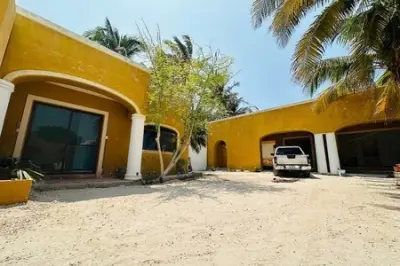 VENTA DE CASA FRENTE AL MAR EN EL PUERTO DE CHELEM PROGRESO 