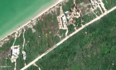VENTA DE TERRENO FRENTE AL MAR EN SISAL PUEBLO MAGICO