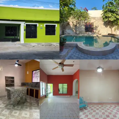 VENTA DE CASA EN EL CENTRO DE MERIDA A CERCA DE LA PLANCHA