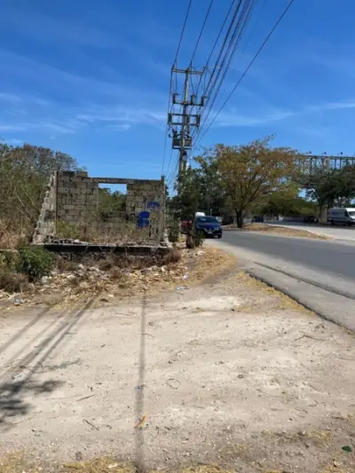 VENTA DE TERRENO SOBRE PERIFERICO A 200 MTS DE TELE BODEGA