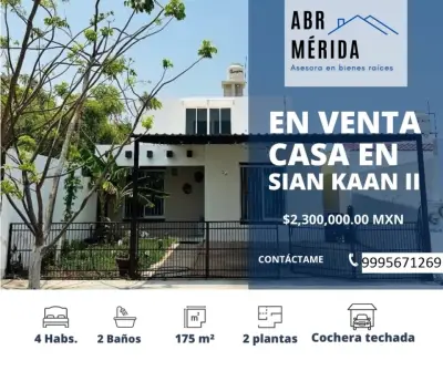 VENTA DE CASA EN SIAN KAAN 11 CIUDAD CAUCEL