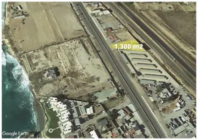 Venta de Edificio en Baja del Mar, Rosarito, B.C., 1229m2.