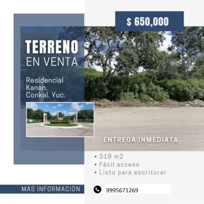 Terreno en venta en Conkal - foto 3