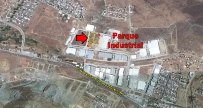 Venta de Cinco Terrenos en Industrial, Tecate, 1981m2
