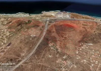 Venta de 3 Terrenos Industriales en Popotla, Rosarito, 12HA.