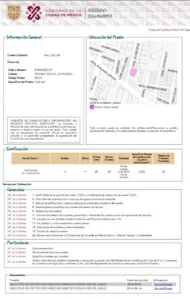 TERRENO EN VENTA, ALCALDIA BENITO JUAREZ