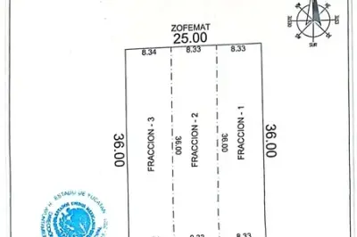 VENTA DE TERRENO A PIE DE PLAYA EN TELCHAC