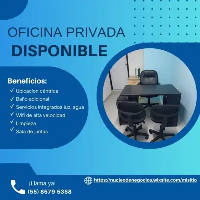 RENTA UNA OFICINA FISICA EN EDOMEX!