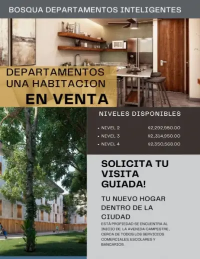 VENTA DE DEPARTAMENTOS EN LA COL. BENITO JUAREZ NORTE