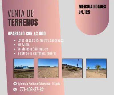 VENTA DE LOTES, EN EL SUTO
