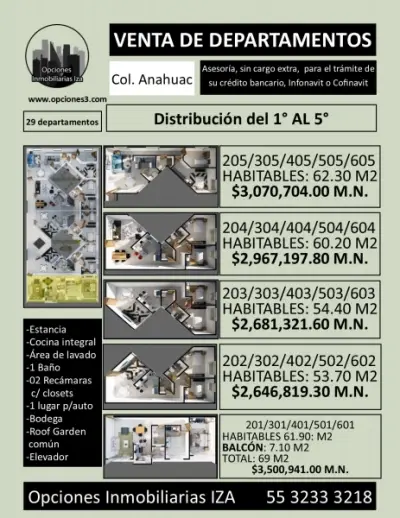Departamento en venta en Miguel Hidalgo - foto 5