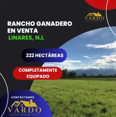RANCHO EN VENTA - LINARES, NUEVO LEÓN