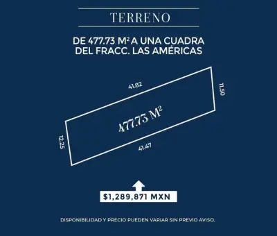 VENTA DE TERRENO EN MERIDA ENTRE  LAS AMERICAS Y DZITYA