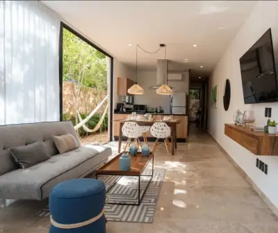 Departamento de lujo en planta baja en Amaka Tulum