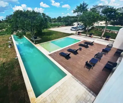 Lote en condominio seguro y funcionando al norte de Mérida