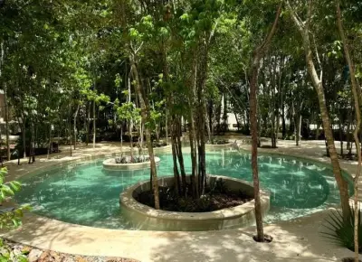 Departamento dentro de aqua residencial Cancun