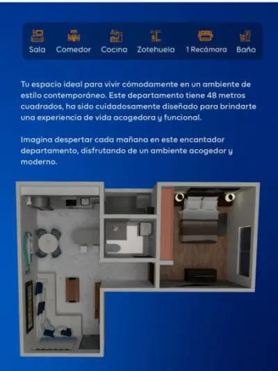 DEPARTAMENTO EN EXCELENTE UBICACION