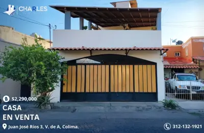 SE VENDE BONITA CASA EN COL. JUAN JOSE RIOS 3, V. DE A.