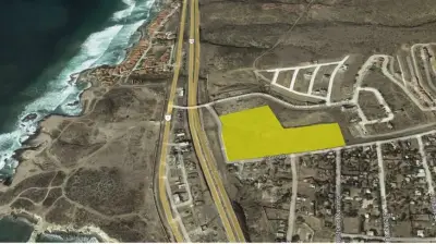 Terreno en Venta frente al mar, Primo Tapia, P. de Rosarito,