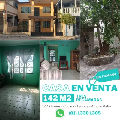 ¡¡¡ CASA EN VENTA COL. UNIDAD MODELO!!!