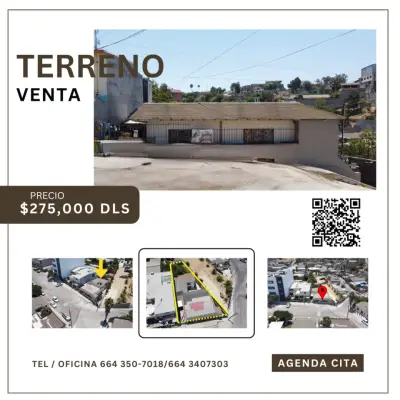 TERRENO / INDEPENDENCIA TIJUANA B.C. MEXICO