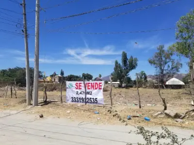 TERRENO EN VENTA 2,479 MTS2 SANTA LUCIA JALISCO