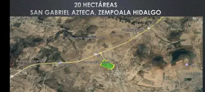 20 hectáreas 50 pesos m2