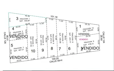 VENTA DE TERRENOS EN FRACCIONAMIENTO LASA MERICAS MERIDA YUC
