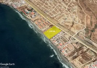 Terreno en Venta ubicado frente al mar en Primo Tapia.