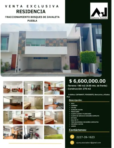 Se vende bonita residencia , acabados de lujo. Bien ubicada