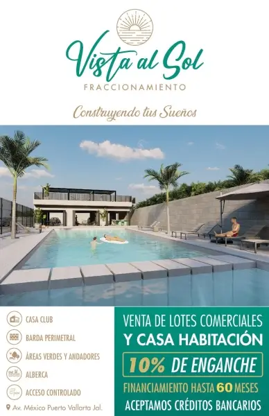 PREVENTA LOTES RESIDENCIALES – PUERTO VALLARTA, RESIDENCIA