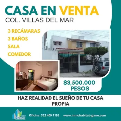 VENDO CASA EN PUERTO VALLARTA – COL. VILLAS DEL MAR