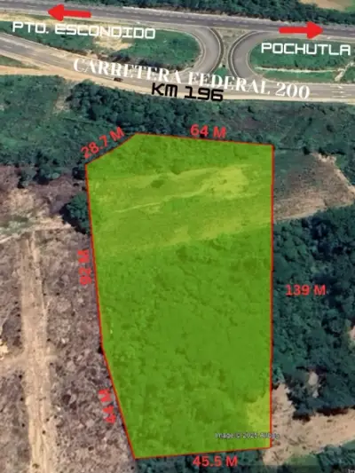 VENTA DE TERRENO 1 HECTAREA SAN ISIDRO DEL PALMAR OAXACA, M