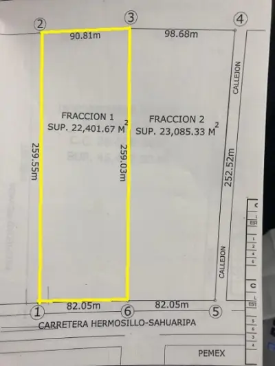 Terreno en venta en Hermosillo - foto 3