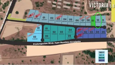 5,331.49 M2 TERRENO EN VENTA M1 L10 PARQ IND VICTORIA 5.5