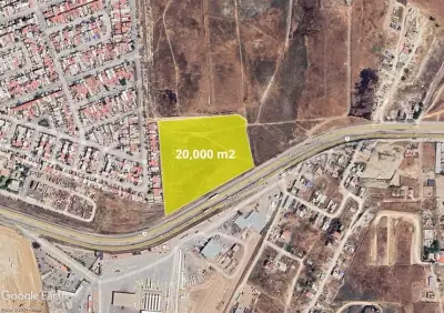 Terreno Industrial de 2HA en Venta en El Refugio, Tijuana.