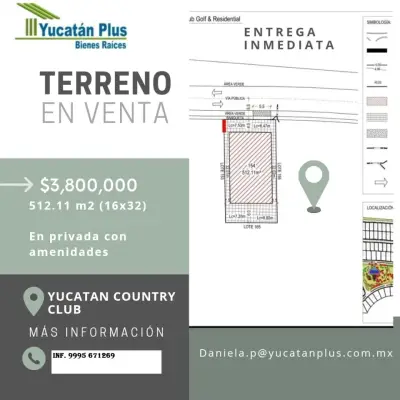 Terreno en venta en Mérida