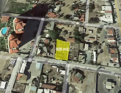 Venta de Terreno de 920m2 ubicado en Rosarito Centro.