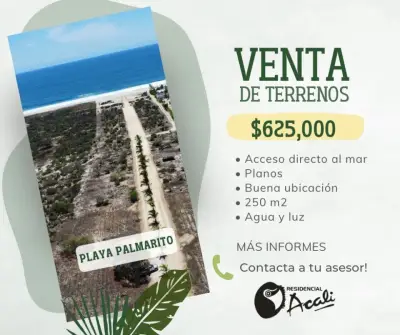 Lotes de terreno a 25 minutos de Puerto Escondido