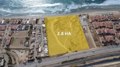 Terreno de 2.8HA en Venta ubicado en Primo Tapia, Rosarito