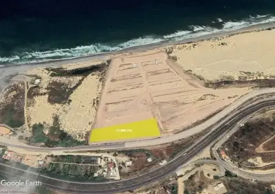 Terreno en Venta Frente al Mar en Rosarito, B.C., 11,000m2