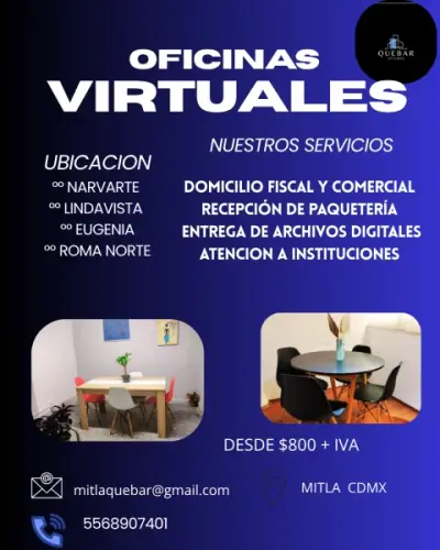 LAS MEJORES OFICINAS VIRTUALES AL MEJOR PRECIO 