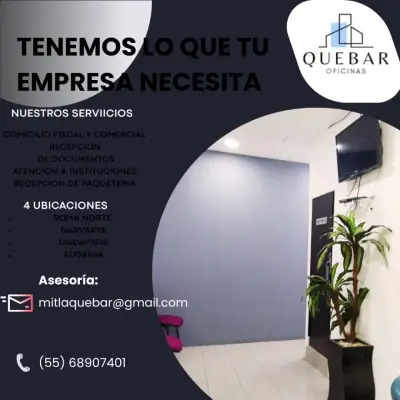 LAS MEJORES OFICINAS VIRTUALES AL MEJOR PRECIO 