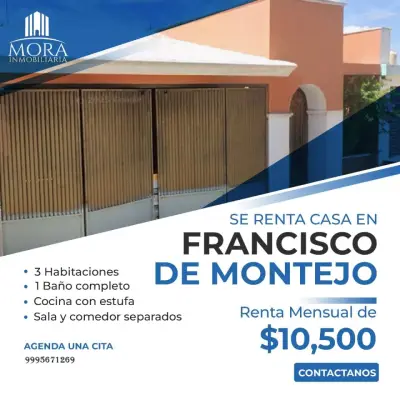 Casa en renta en Mérida